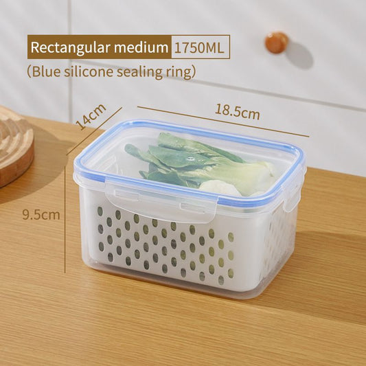 Kitchen and Refrigerator Organizer Box Set for Fresh Food Storage