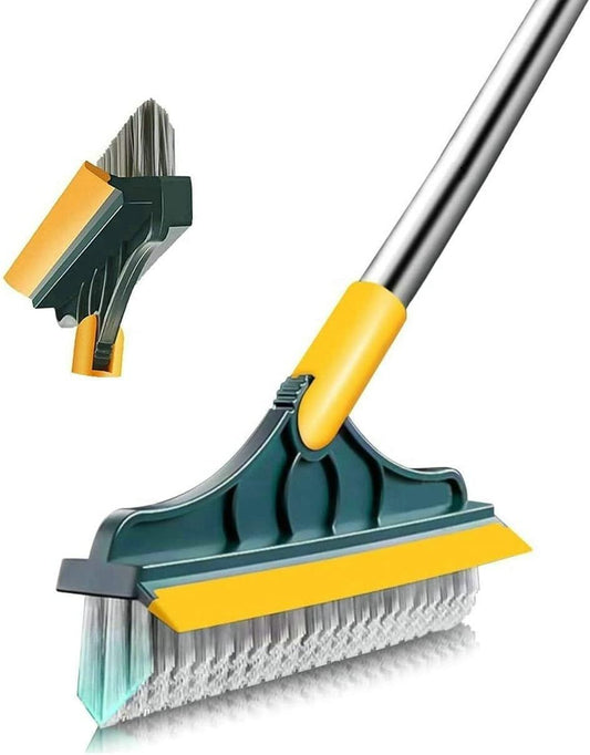 2-in-1 Smart Broom with Removable Wiper and Mop Head
