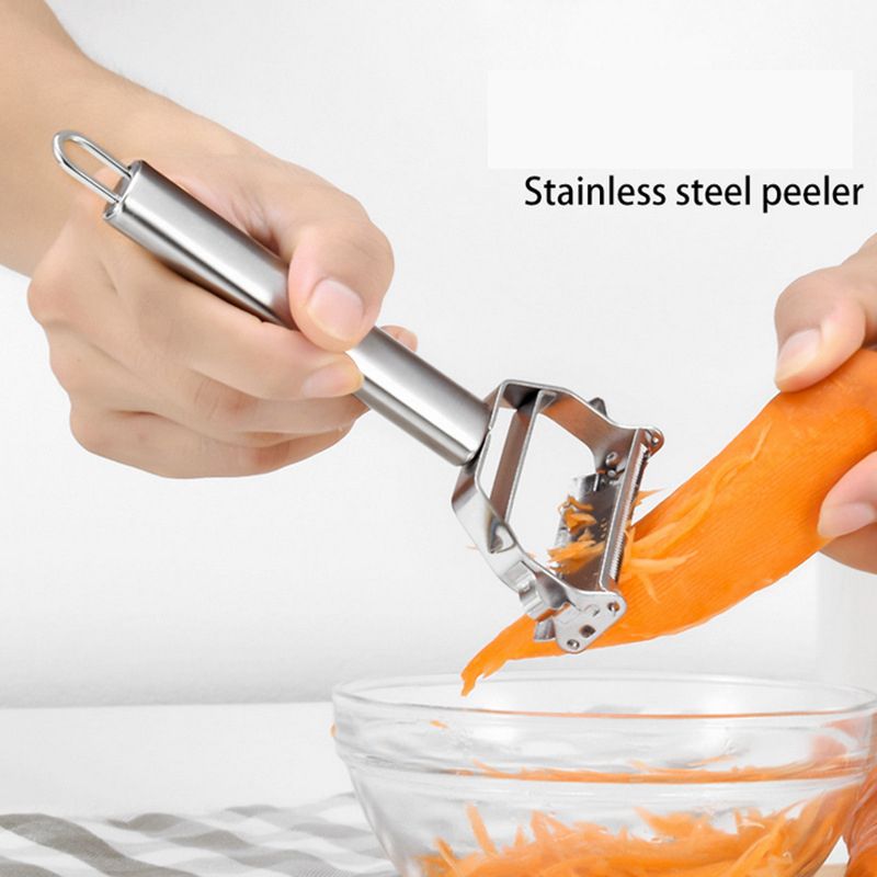 SharpEdge Stainless Steel Grater & Peeler Set for Home Use