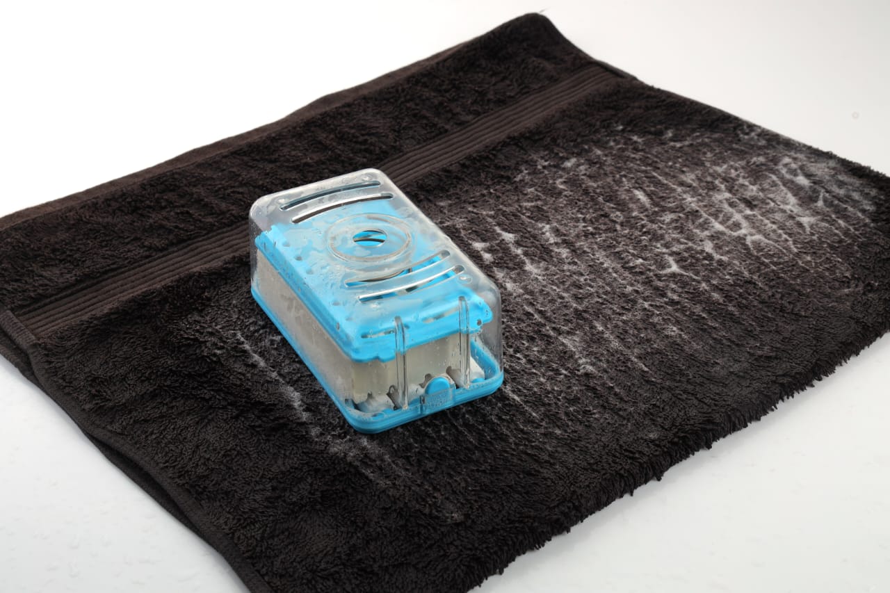 “2-in-1 Roll Soap Saver – Foams, Drains, Travels”