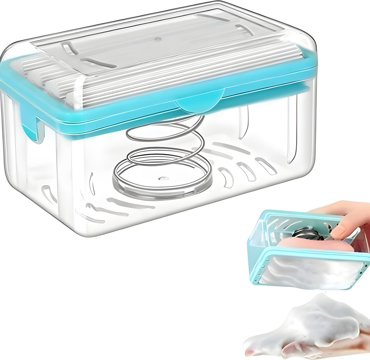 “2-in-1 Roll Soap Saver – Foams, Drains, Travels”